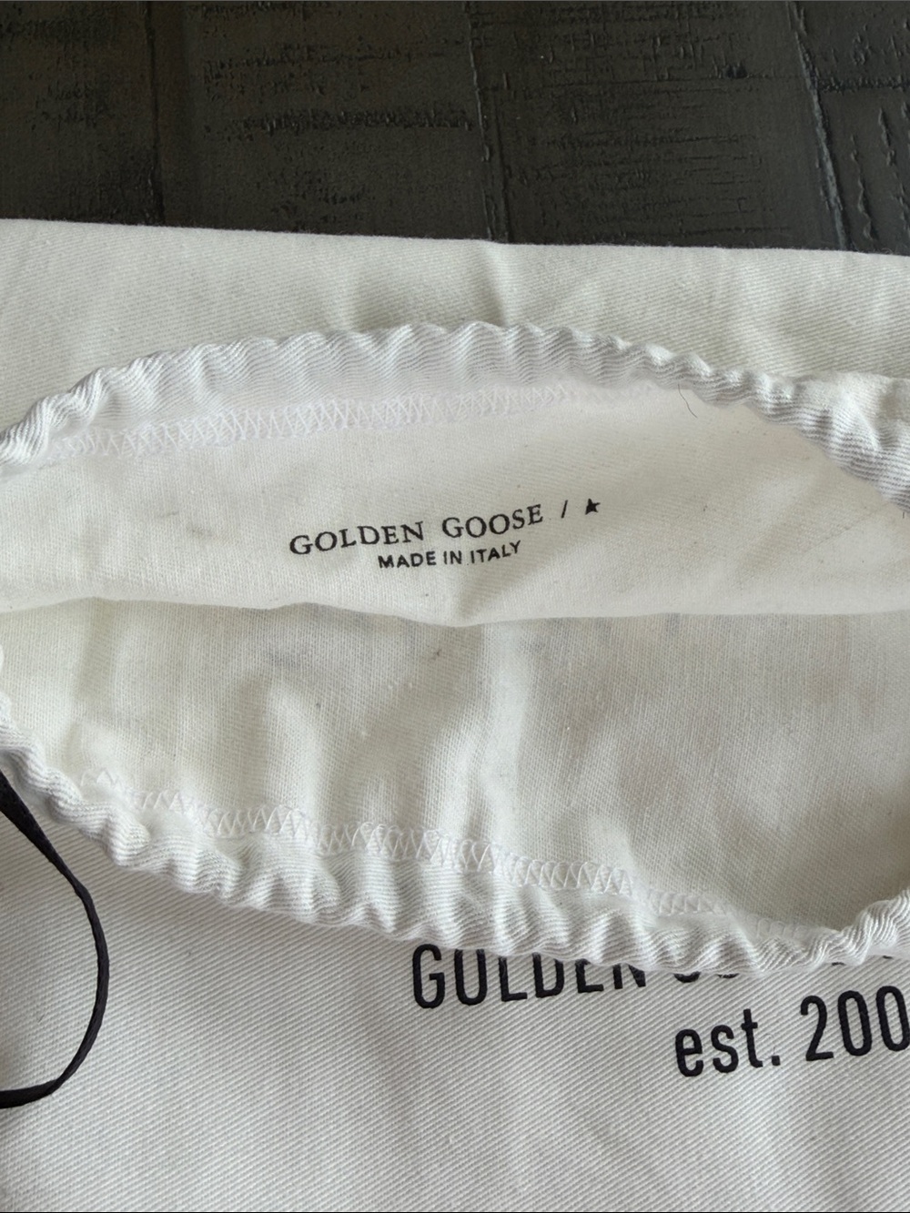 Golden Goose Mens Ball Star Sneakers White, Black & Tan EU size 47 with Dust bag - Picture 14 of 16